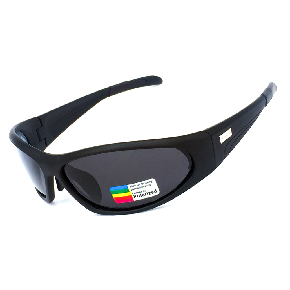 Black frame+polarized gray film