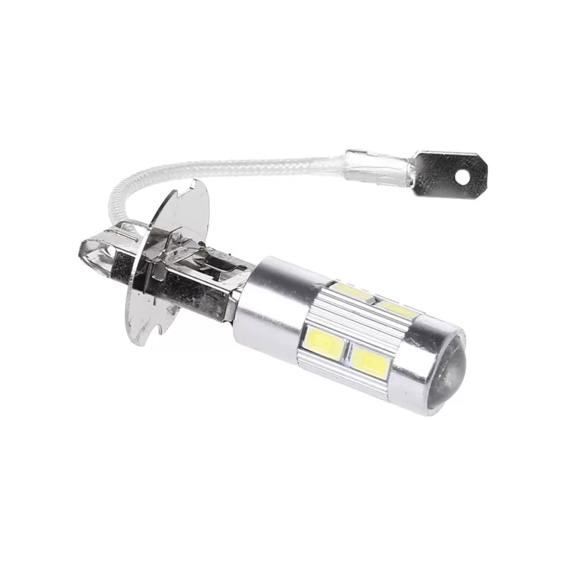 Автомобильная светодиодная потолочная лампа LED H3 H1 10smd 5630 выделение яркого света, туманная лампа