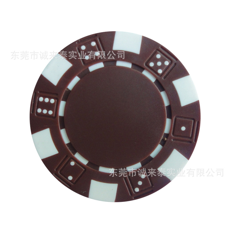 Chenglaitai suministros sin denominación chips dados chips de flor pequeños chips de seis puntos juego ABS chips monedas de color