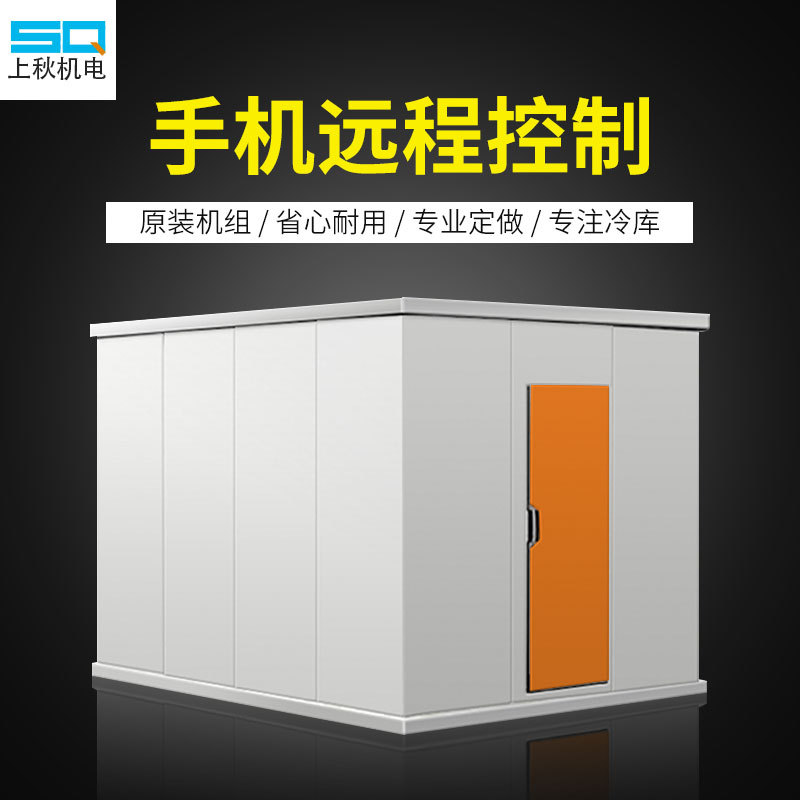 上秋供应批发 医药冷库 包药监局检测通过一备一用机组药品冷库