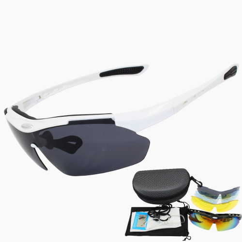 0089 HD Polarized Cycling Glasses Sports Goggles Cycling Goggles Sunglasses Foreign Trade AliExpress 5 Lenses