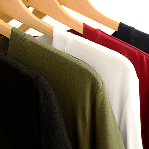 Men's Modal T-shirt Summer V-neck Short-sleeve Thin Casual Plain Color Base Shirt Top Loose Fit