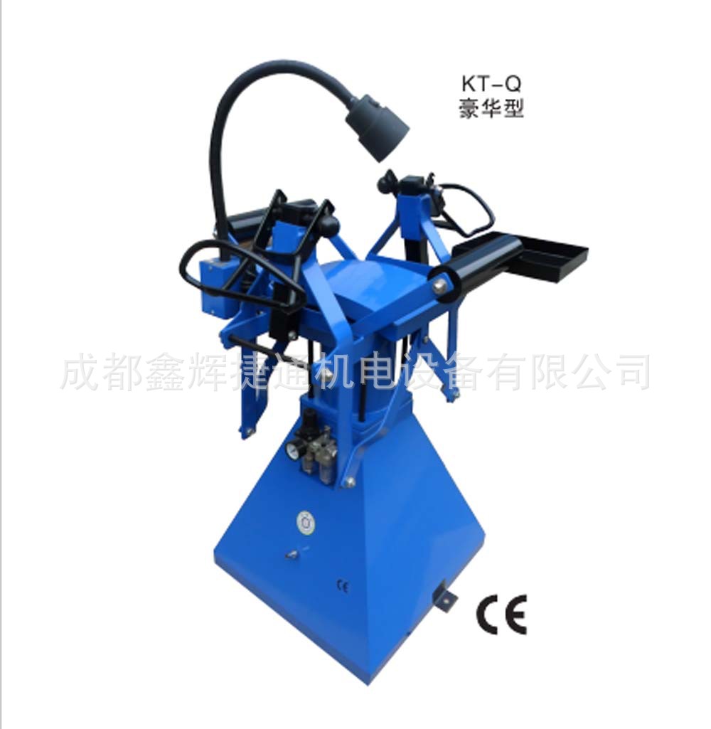 KT-Q豪华型带灯脚踏式气动扩胎机轿车轮胎补胎专用撑胎器