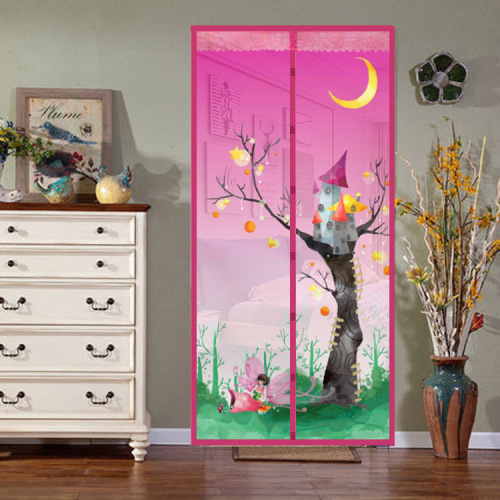 New Fairy Door: 7-Button Mosquito-Proof Screen Door, Summer Mosquito Barrier Window Curtain, Encrypted Magnetic Screen Door Wholesale