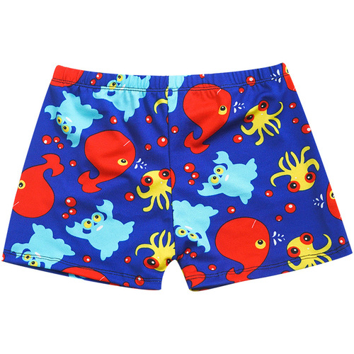 Fashionable and Cute Boys' Swim Trunks, Children's Beach Pool Pattern, Cartoon Swimming Trunks for Wholesale