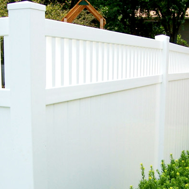 Upgraded White Residential Area Greenery Protection Fence, Home Garden Decorative Fence, Villa Courtyard Enclosed Fence