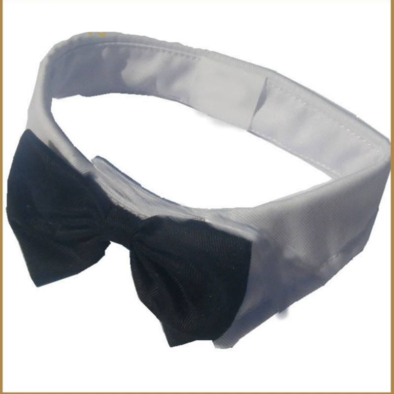 Jizaizai креативные товары для собак джентльмена Фабрика оптовая продажа черный галстук-бабочка для домашних животных хлопчатобумажная ткань британские товары для домашних животных кошачий галстук-бабочка