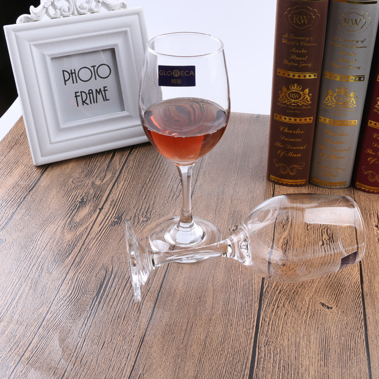 柯瑞六只装无铅玻璃红酒杯 高脚杯320ml透明l葡萄酒杯酒具套