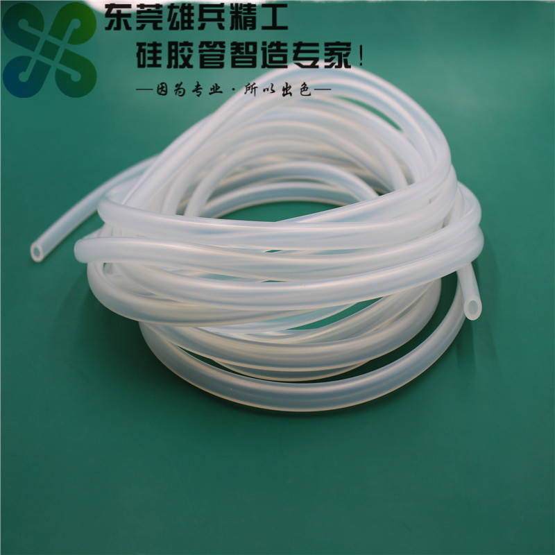 【臭氧管】高浓度臭氧机接口硅胶软管4*7mm 耐臭氧硅胶管