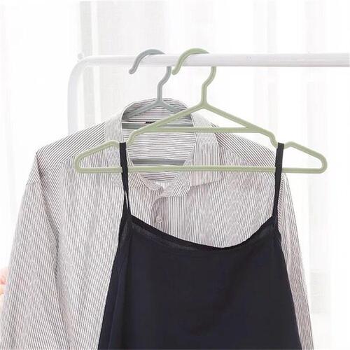 Nordic simple household non-slip seamless clothes drying rack clothes support clothing store wholesale clothes hanging adult plastic clothes hanger