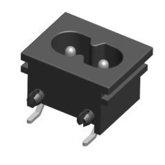 供应电源插座 品字插座带开关  AC插座 AC电源插座系列 AC-003A