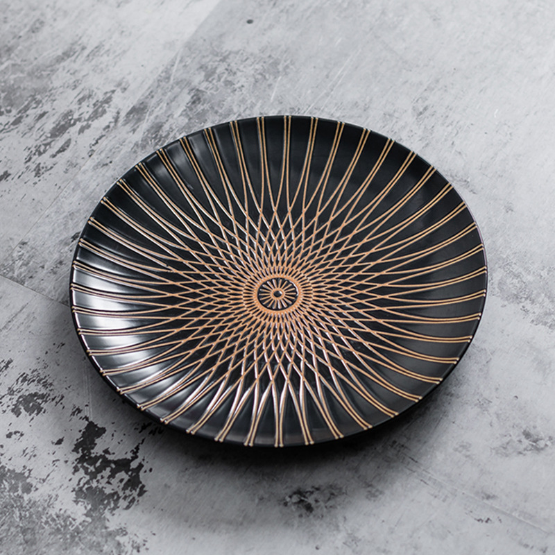 Plato de filete Cubertería de cerámica