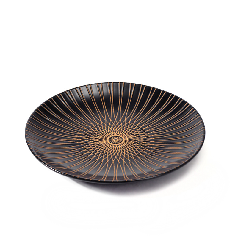 Plato de filete Cubertería de cerámica