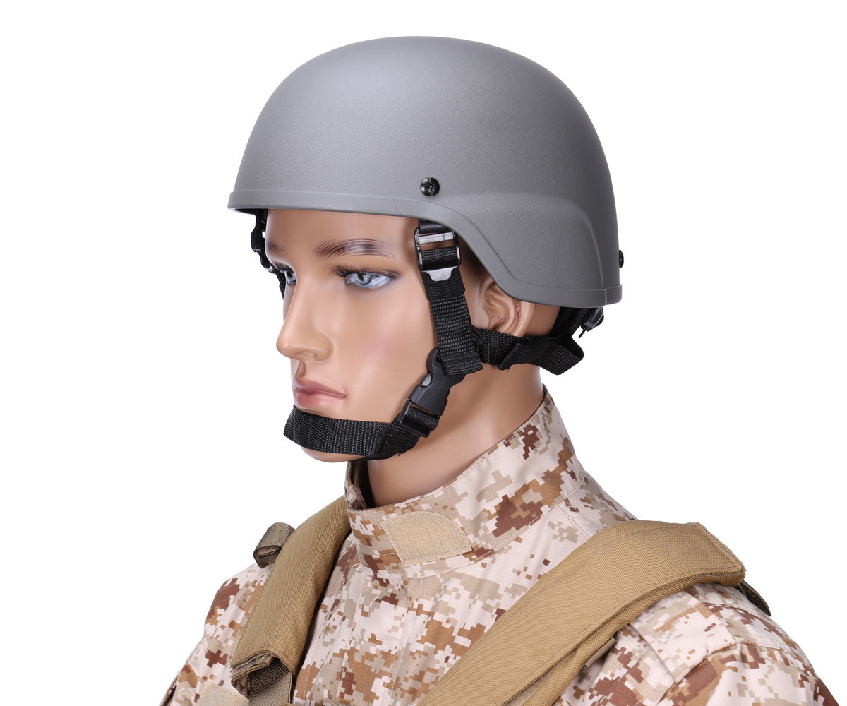 Mich Mickey 2000 poliéster casco de plástico juego de equitación deportes al aire libre de protección antidisturbios casco