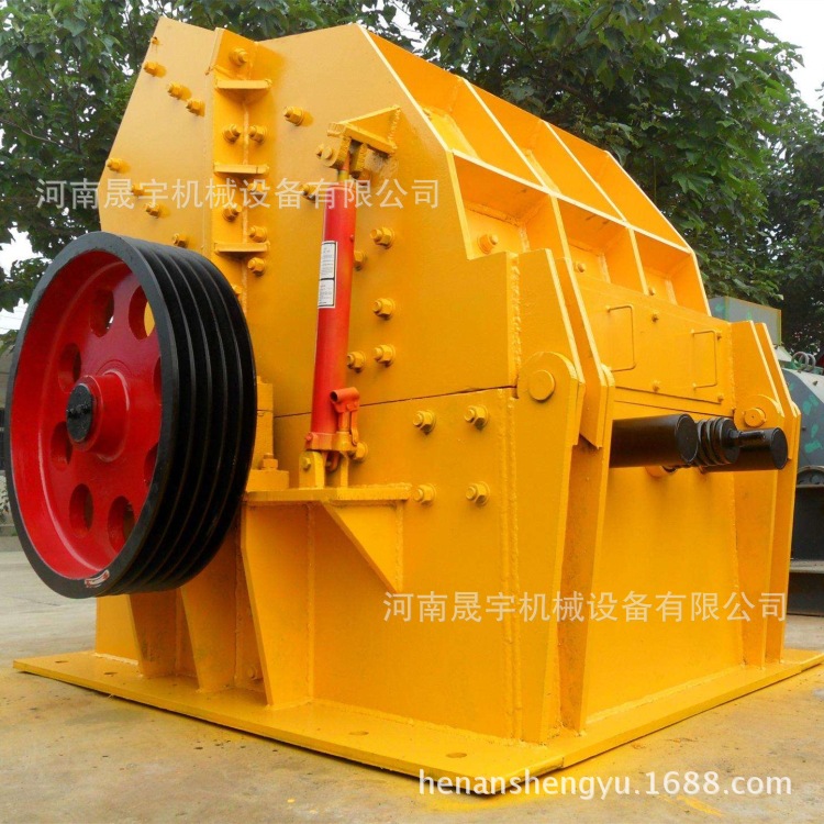 制砂生产线用反击式破碎机 反击式建筑垃圾破碎机 干湿料粉碎机