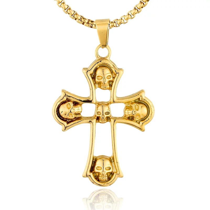 Модный кулон, necklace из нержавеющей стали, европейский стиль