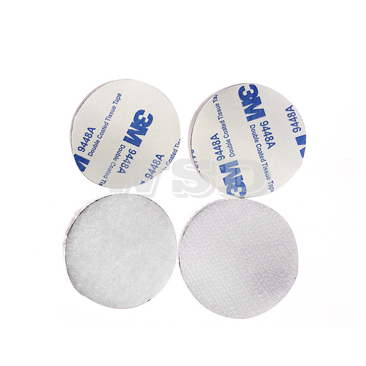 供应背3M胶魔术贴 圆形魔术贴 子母贴 避光垫粘扣