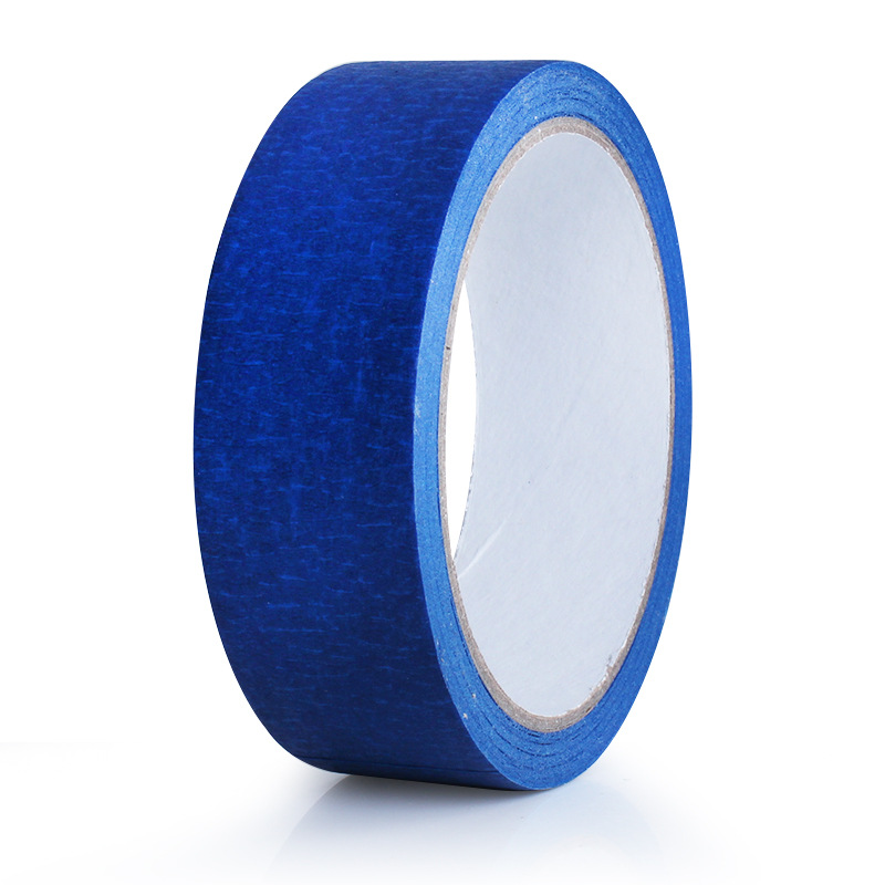 美纹纸胶带 耐高温不留残胶彩色美纹胶纸遮蔽纸胶带