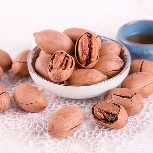 Creamy Big Pecan Thin-Skinned Longevity Fruit Daily Roasted Nuts Net Weight 300g Pecan Pecan