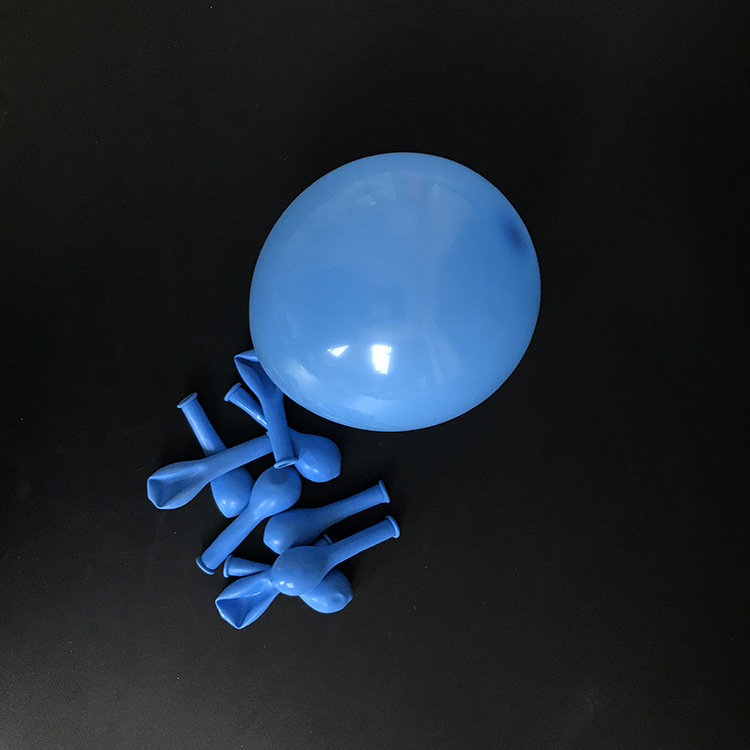 Engrosado redondo globo de látex de 5 pulgadas decoración de la sala de bodas arreglo de fiesta globo 1,2G globo de juguete de escena de cumpleaños