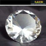 厂家供应水晶钻石 彩色钻石礼品批发水晶工艺品加工