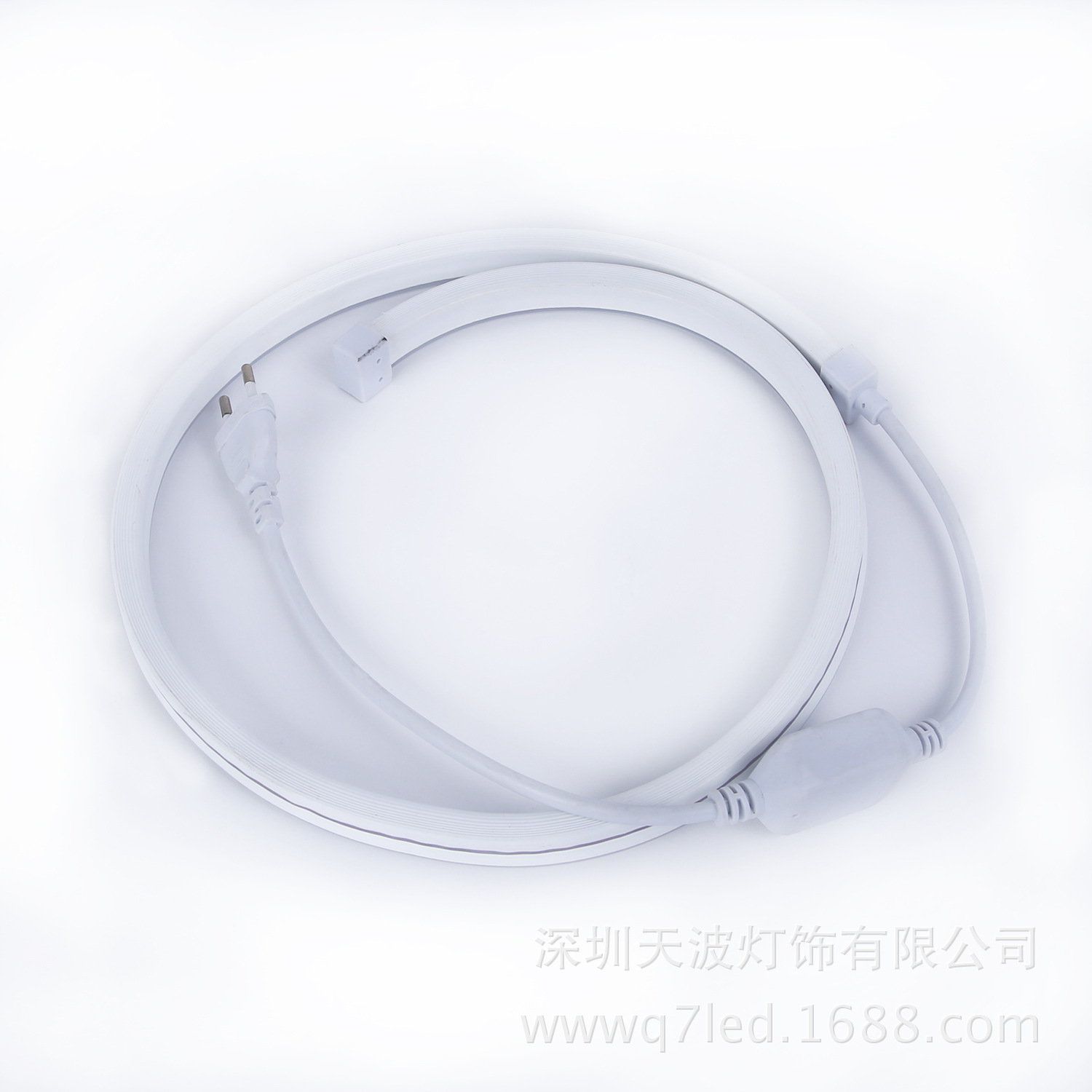 공장 공급 220V 통합 IP67 RGB 네온 튜브 고압 PVC 네온 스트립 11X19 스트립 도매