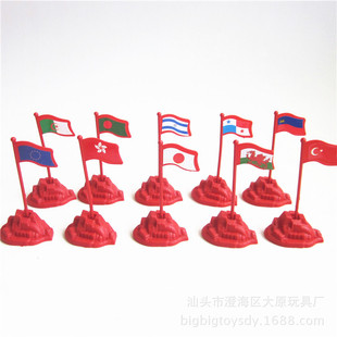 9 -сантиметровый национальный флаг -модель Sandart военную сцену украшения мебель флаг игрушек -флаг военный флаг производитель игрушек