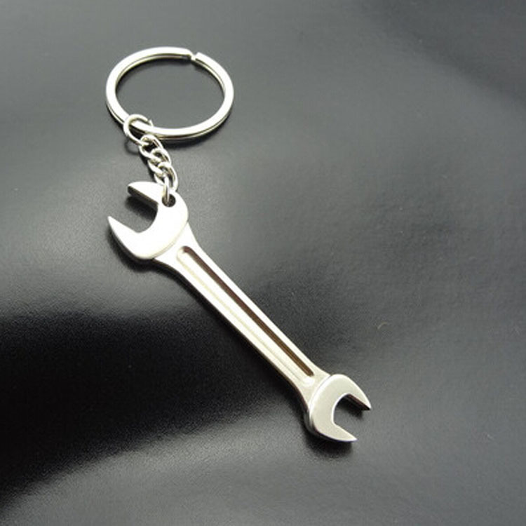 Metal llave ajustable llavero mini herramienta de simulación llavero creativo publicidad promoción regalo pequeño regalo