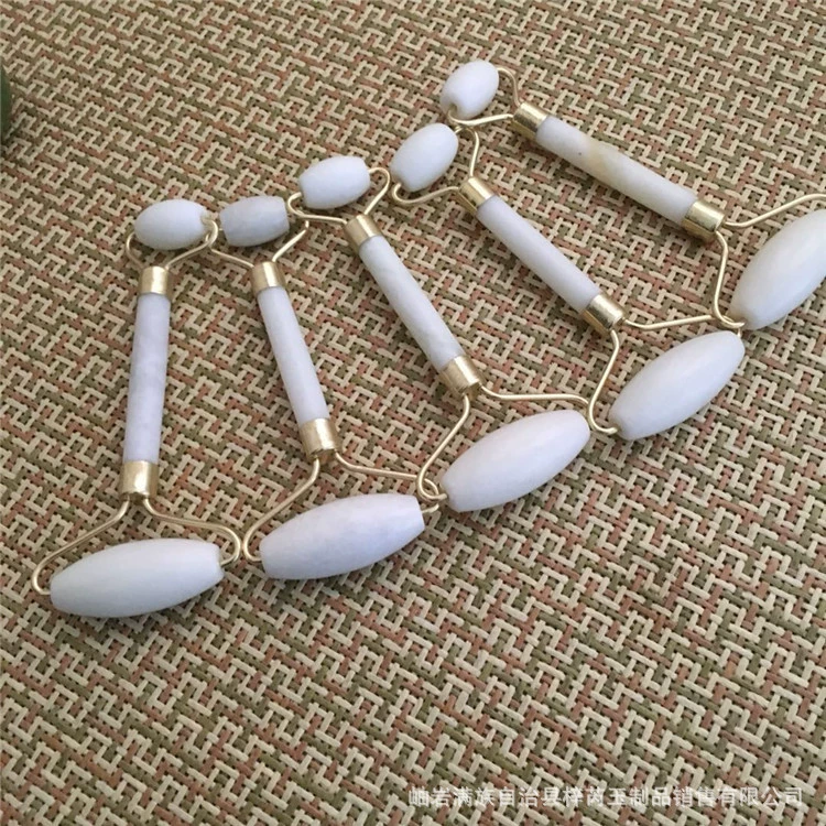 Контейнер для красоты из натурального нефрита, нефрит рекомендует Xiuyan, нефритовый ролик, массажная палочка, агат, кристалл, нефрит, устройство для похудения лица, ролик из нефрита