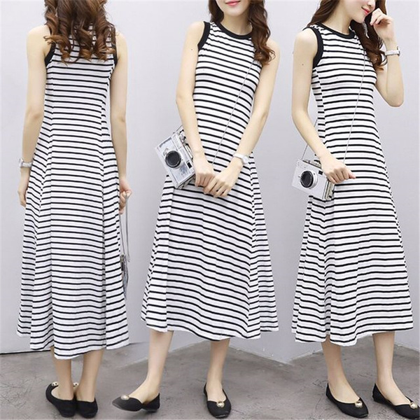 Elegant retro sleevless dress sleevless