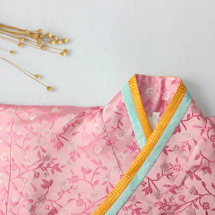 Сценическая Одежда для девочек Сяо Ми Юэ в том же стиле, подкладка для детского древнего костюма ханьфу, индивидуальная не машинная стирка