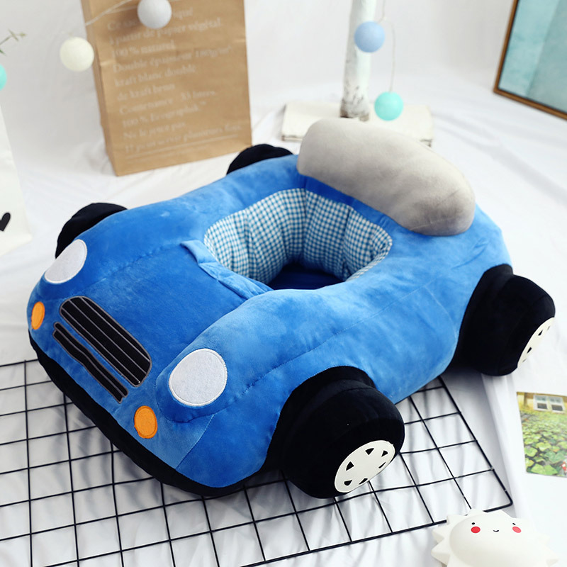 Sillón infantil con forma de coche – apoyo antivolcado, juguete de peluche image 9
