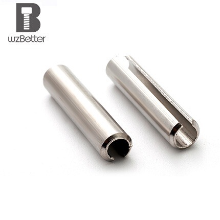304 stainless steel cylindrical elastic pin positioning pin open hollow pin spring pin spring pin GB879 M3-M10