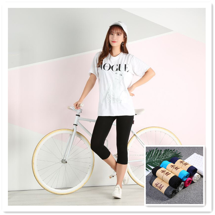 Summer Modal Cotton Capri Pants Korean Thin Slim Pants Women's All-match Modal Leggings Factory Direct Supply Summer Modal Cotton Capri Pants Korean Thin Slim Pants Women's All-match Modal Leggings Factory Direct Supply