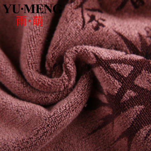 Brushed tea towel 30*30 thick microfiber square towel gift towel absorbent dry cotton and linen tea set cleaning towel