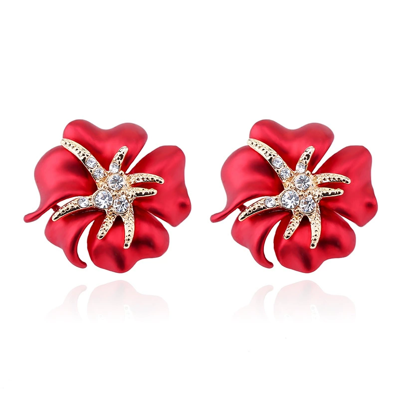 (Cross-border trading), three dimensional earrings, Aliexpress, Amazon, flowered