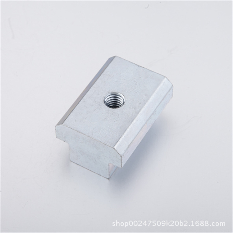 2A43.AA.01欧标铝型材配件槽14槽口螺母镀锌螺母块T型滑块螺母