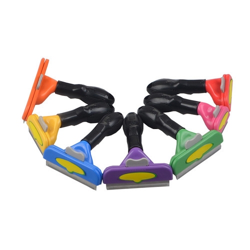 Cross-border third generation dog comb, pet hair removal comb, cat hair removal brush, pet detangling comb, cross-border dog supplies factory