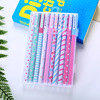 Cartoon gel pen, stationery for elementary school students, black set, 10 pieces