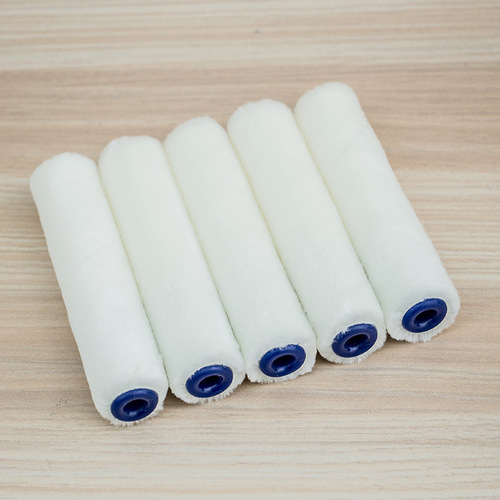 Roller brush head 4 inch wool mini thumb roller brush head fine hair roller brush core paint roller brush wholesale