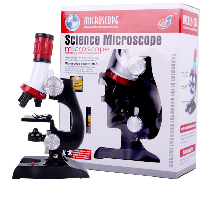 Educación transfronteriza simulación de educación temprana ciencia biológica HD estudiante microscopio interés infantil cultivo ciencia y educación Juguetes