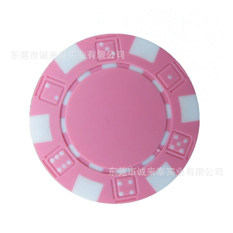 Chenglaitai suministros sin denominación chips dados chips de flor pequeños chips de seis puntos juego ABS chips monedas de color