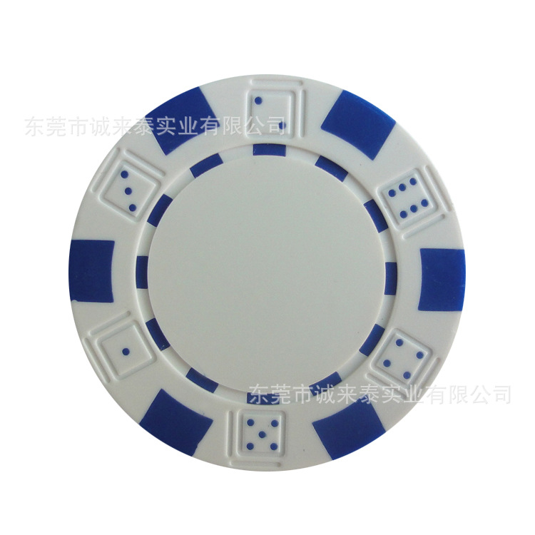 Chenglaitai suministros sin denominación chips dados chips de flor pequeños chips de seis puntos juego ABS chips monedas de color