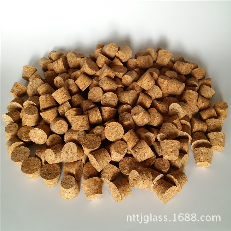 厂价直供 锥形软木塞  18*15*15(H)mm复合试管玻璃瓶木塞子可制定