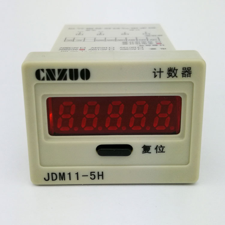 厂家批发江苏创卓工业计数器JDM11-5H开关计数触点计数质保2年