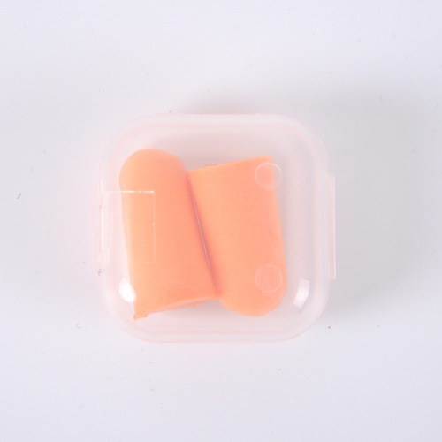 Slow rebound sponge memory foam sleep earplugs noise reduction isolation mute anti-noise travel nap wholesale