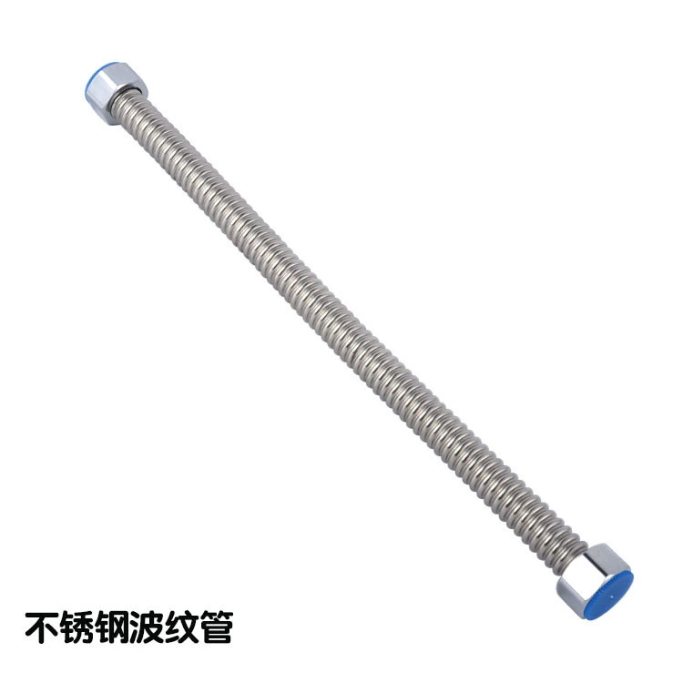 304 гофрированная труба из нержавеющей стали высокая термостойкость взрывозащищенный кран с трещинами впускная труба для воды шланг водонагреватель верхняя труба