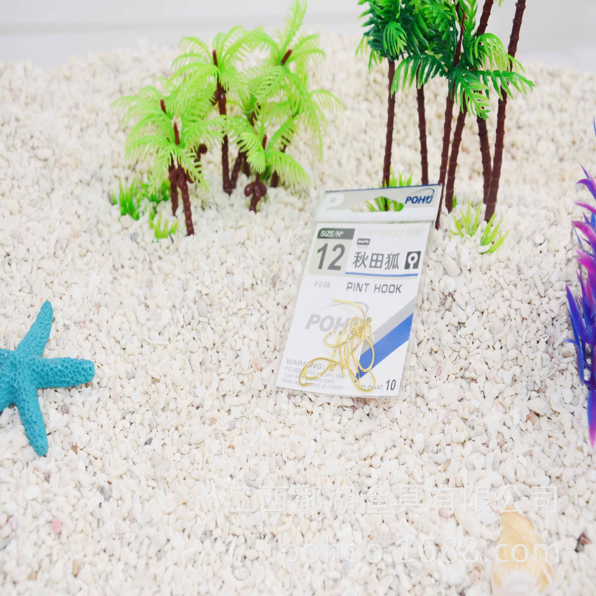 A granel Akita Fox directo de fábrica al por mayor artes pesca anzuelo material acero alto carbono se puede personalizar