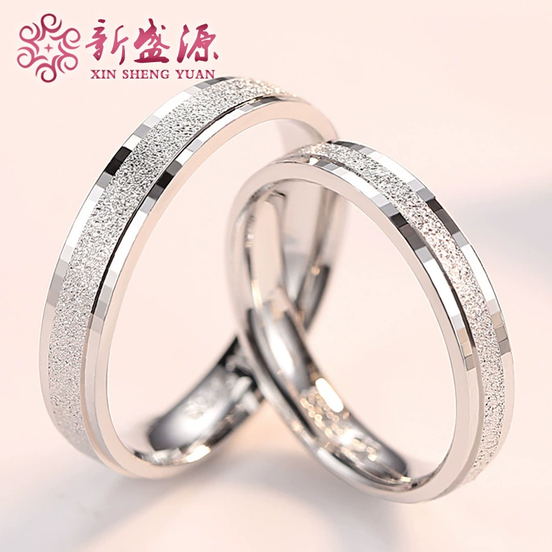 Кольцо из стерлингового серебра 925 пробы матовые весы для мужчин и женщин пары Внутренняя Дуга индивидуальное кольцо производители оптом