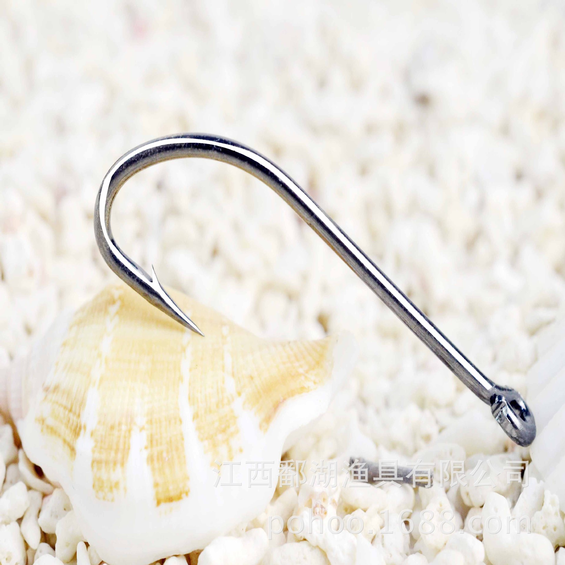 9980 mango largo de púas de alto carbono fresco pescadores a granel pesca gancho de pesca de mar al por mayor fábrica directa Luya hoyo negro